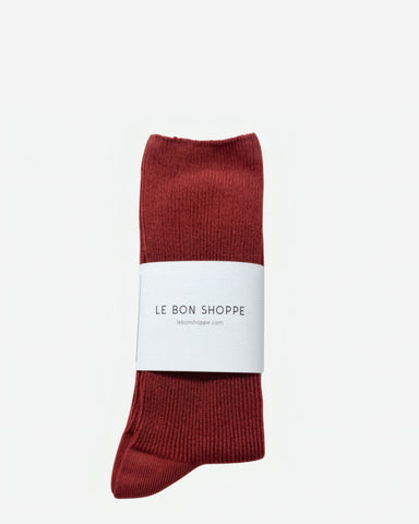 Le Bon Shoppe Trouser Socks Whiskey