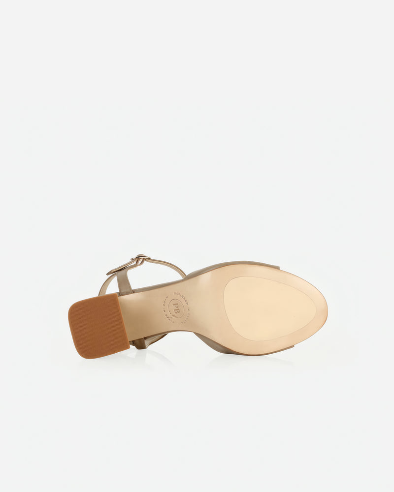 The Mila Heeled Sandal Halva