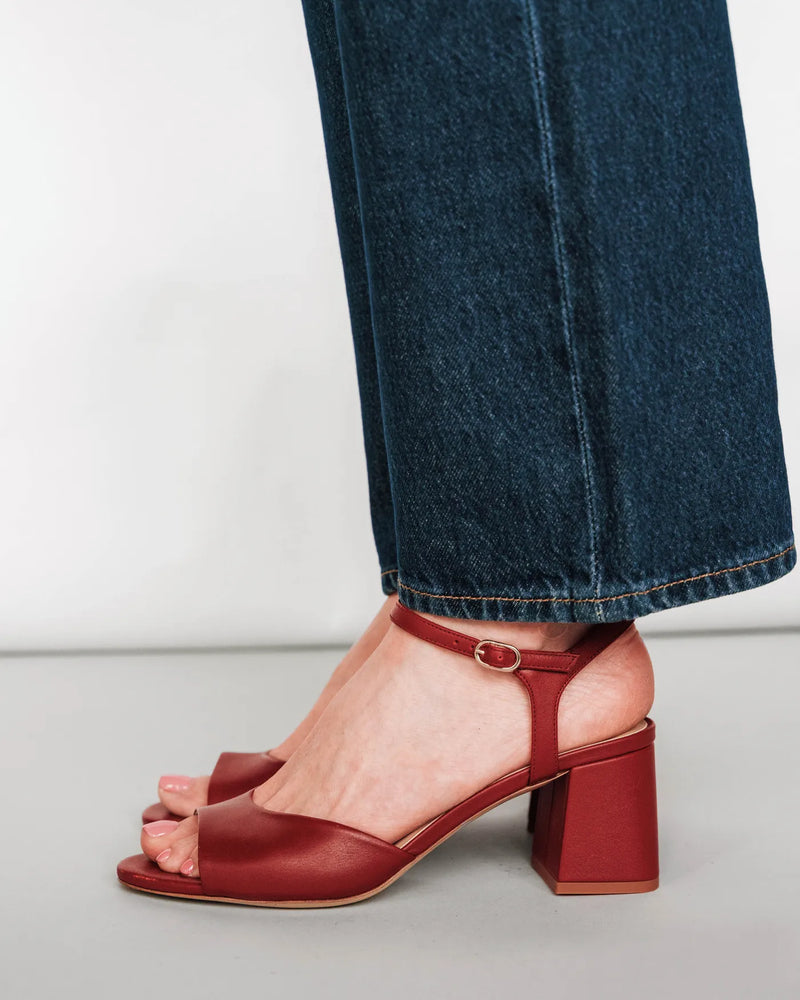The Mila Heeled Sandal Rioja