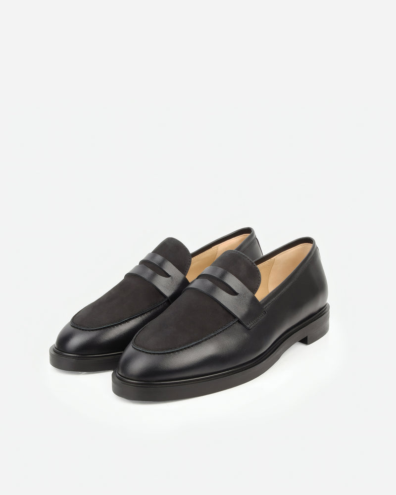The Milan Loafer Black