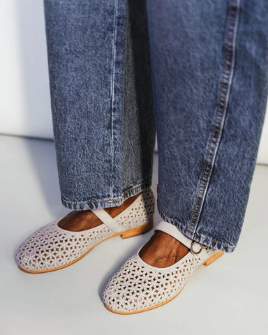 The Modern-Day Mary Jane Perforated Bluebell