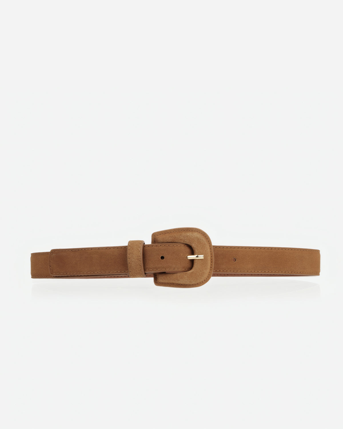 The Nouveau Belt Lion Suede