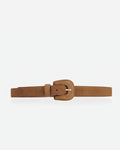 The Nouveau Belt Lion Suede
