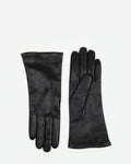 The Sleek Leather Glove Black