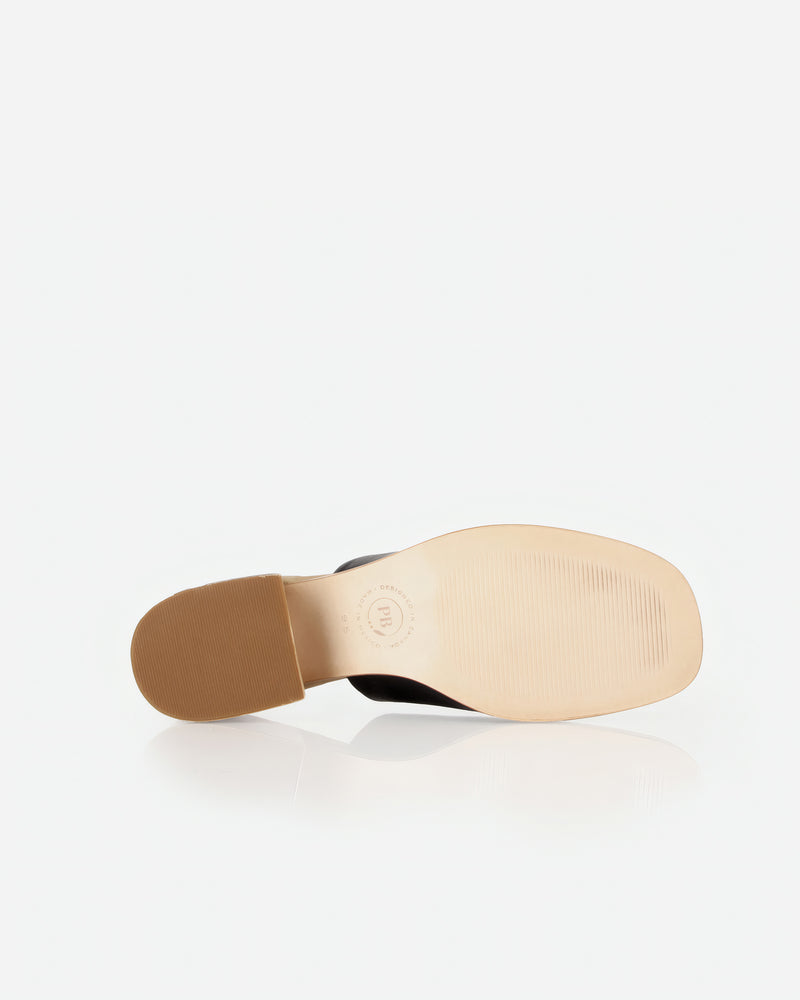 The Spritz Heeled Sandal Black