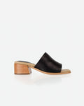 The Spritz Heeled Sandal Black