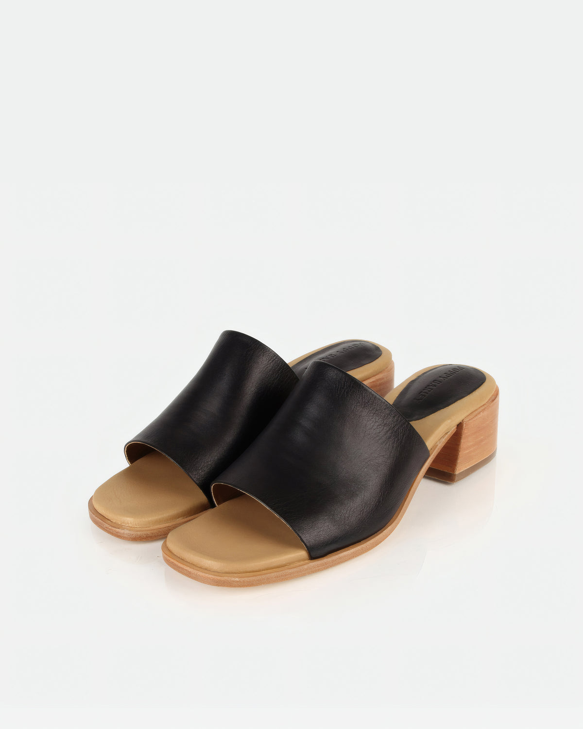 The Spritz Heeled Sandal Black