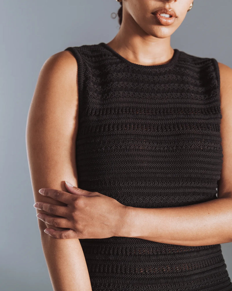 The Sunset Dress Black