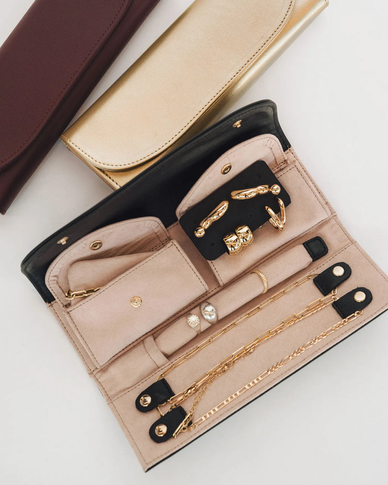 The Travel Jewelry Case Black