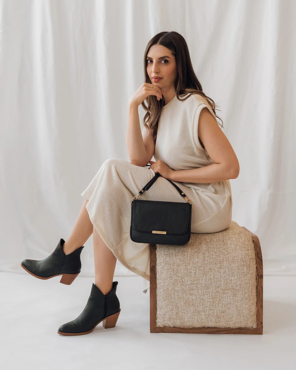 The Two Point Five Ankle Boot Black Water Resistant