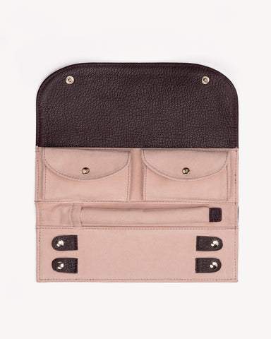 The Travel Jewelry Case Plum
