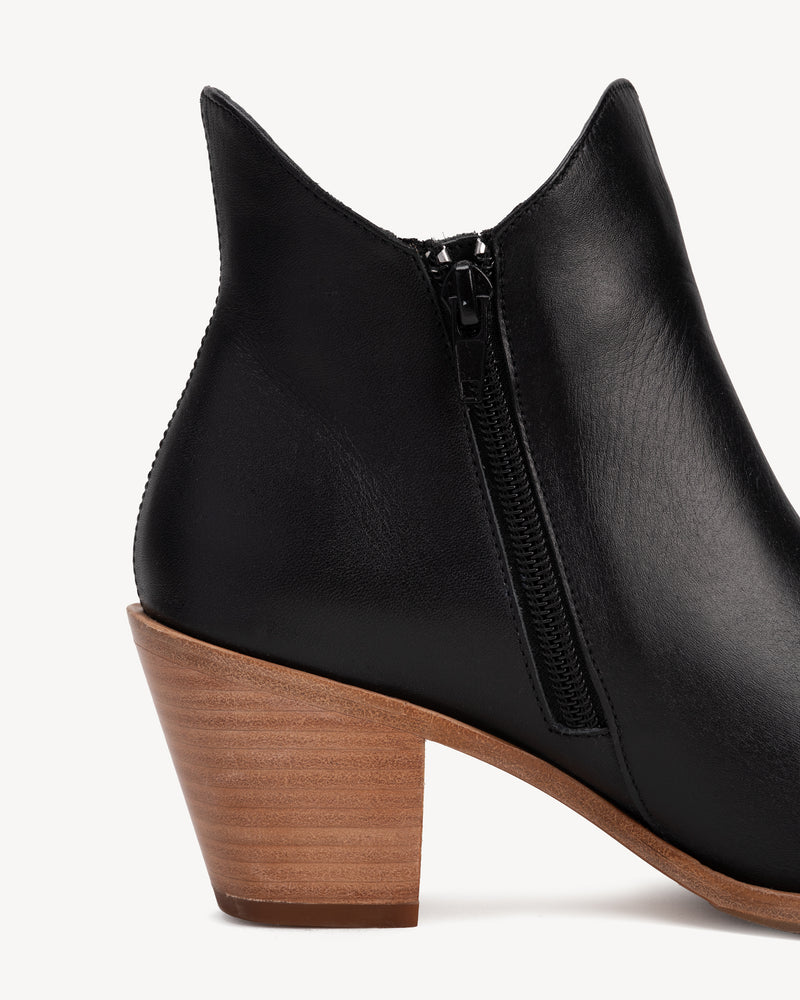 The Two Point Five Ankle Boot Black Water Resistant