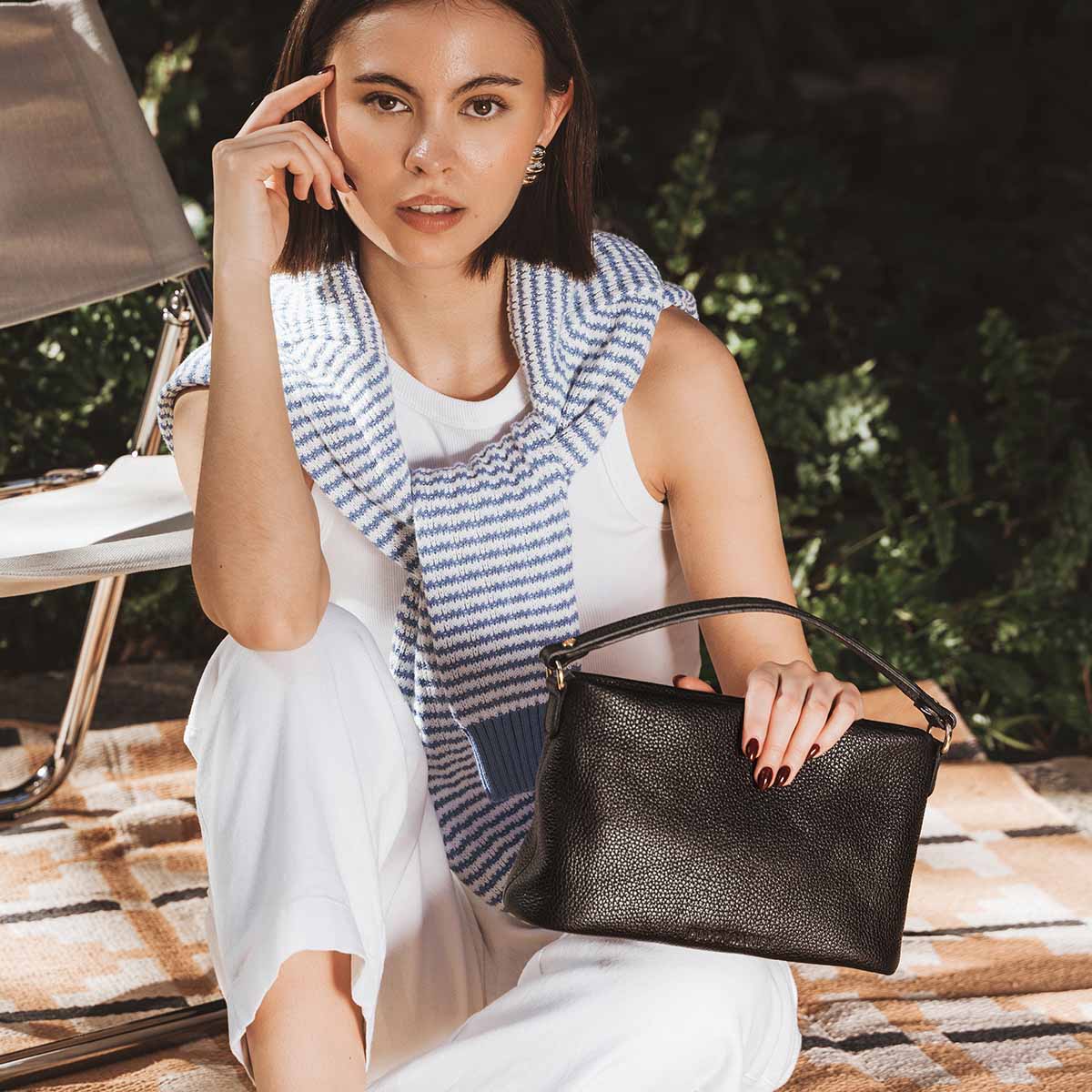 The Via Monte Bag Black