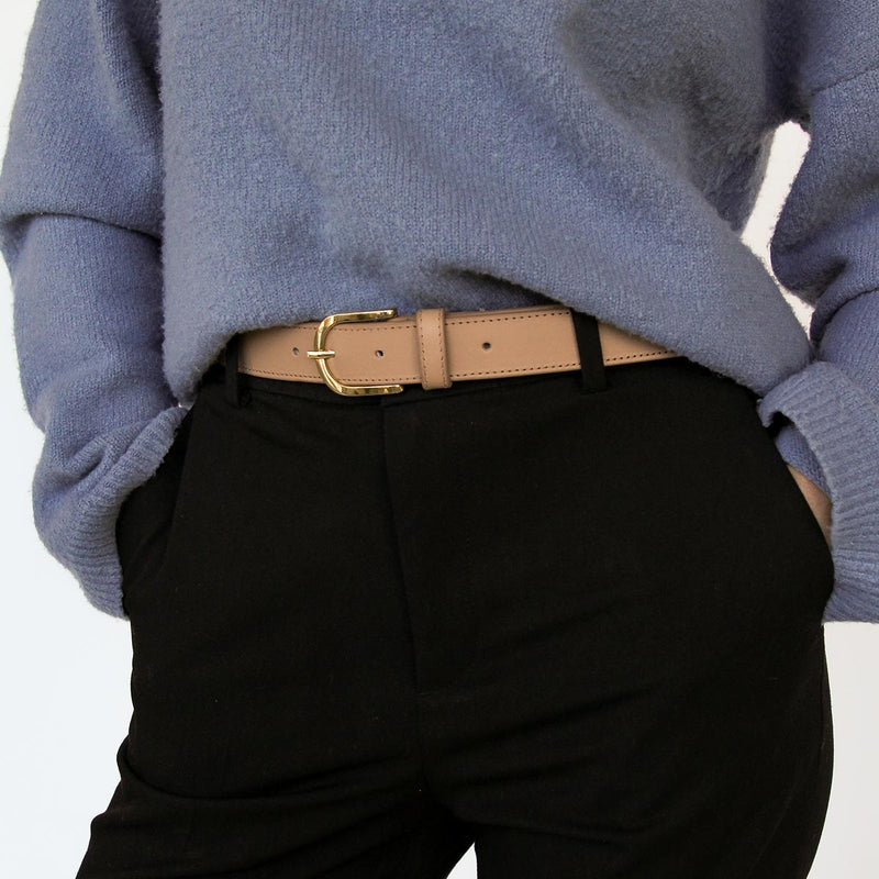 The Accent Belt Gold Biscotti