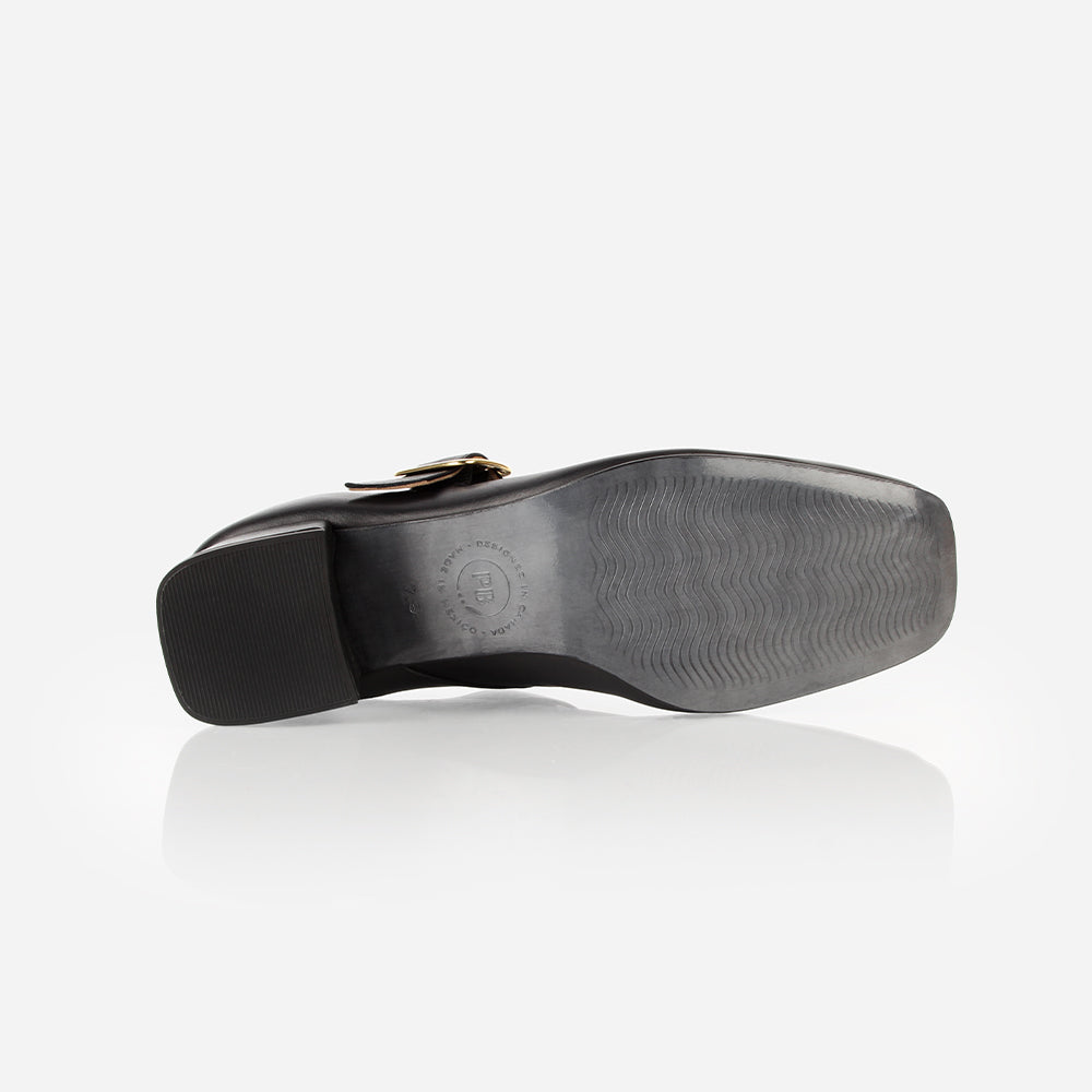 The BLVD Heeled Mary Jane Black