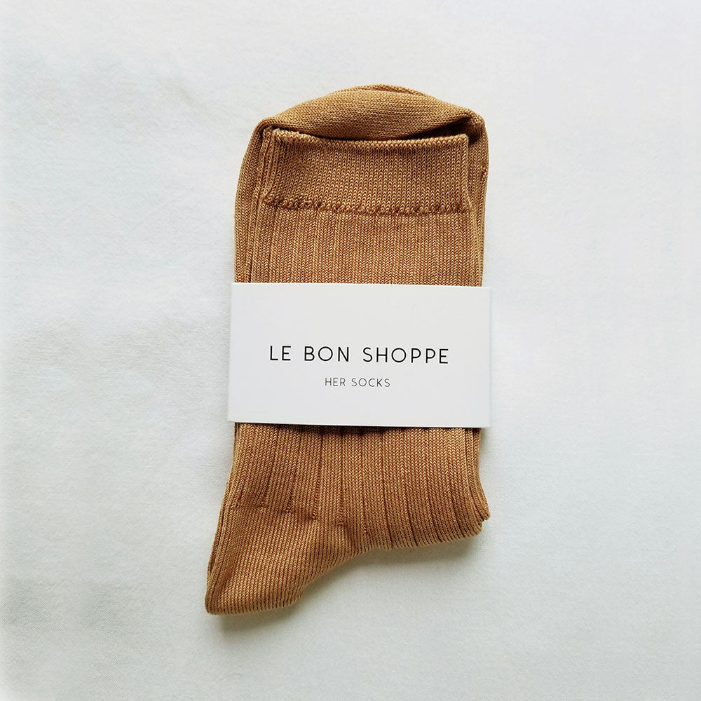 Le Bon Shoppe Her Socks Peanut Butter